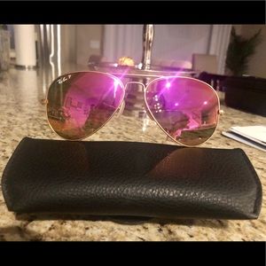Ray-Ban Women's Aviator Pink